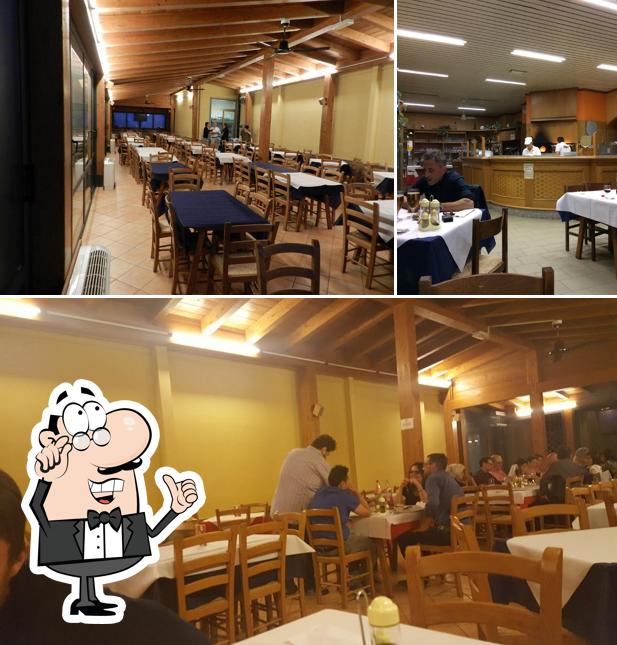 Gli interni di Pizzeria Spaghetteria Rossoblù