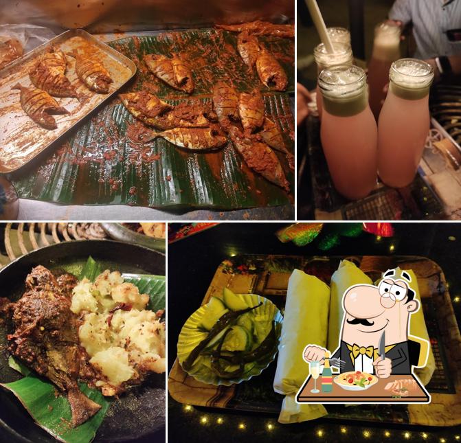 Food at Beach Fort Cafe