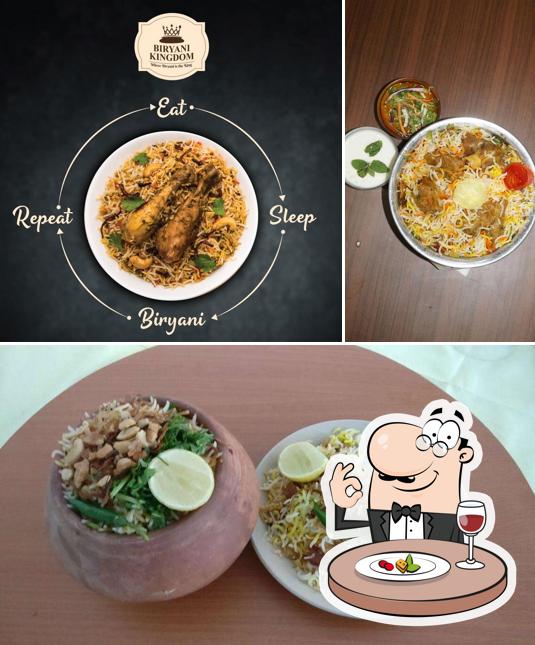 Food at Biryani Kingdom