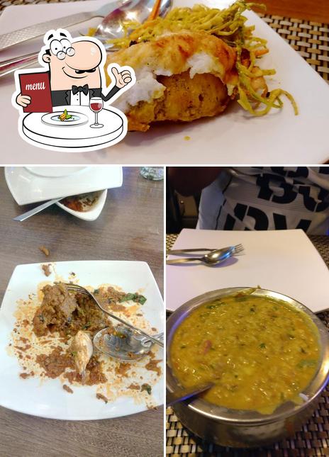 Food at Coconut Curry Wine & Dine