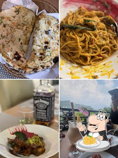 Spaghetti carbonara at Eclipse Fusion Restro & Banquet Best Marriage Banquet Halls and Venues in Gangtok