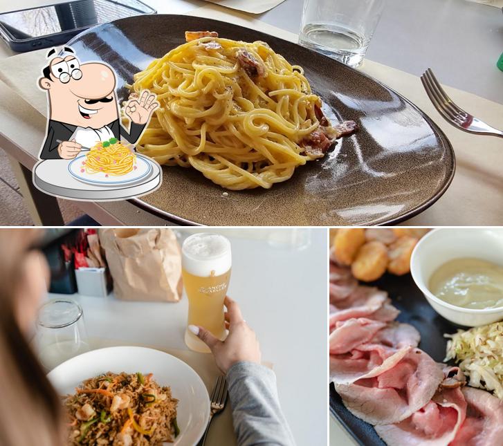 Spaghetti alla carbonara al Il Pioppeto