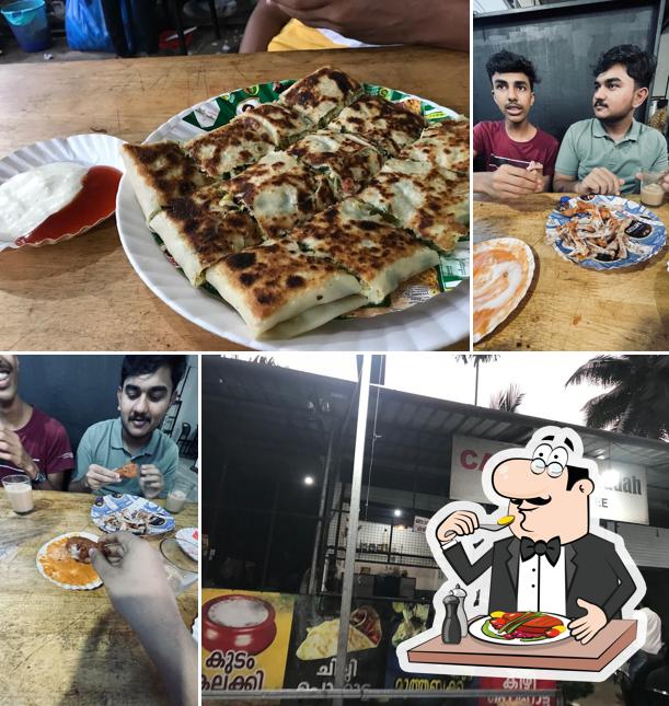 Meals at Jidda cafeteria ജിദ്ദ കഫ്റ്റീരിയ