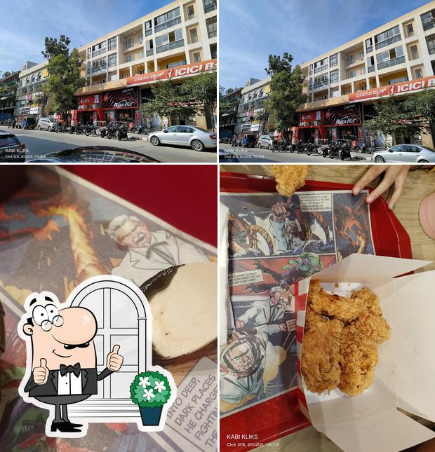 The photo of KFC RESTAURANT, SAHAKAR NAGAR’s exterior and food