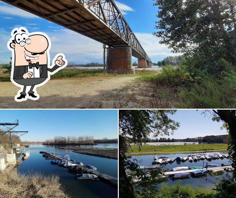 Gli esterni di Ristorante Le Rubinie del Po