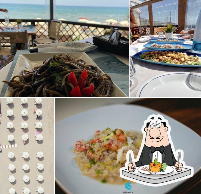 Cibo al Lido Tre Conchiglie