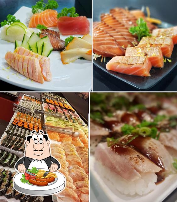 Platos en Nagara Sushi
