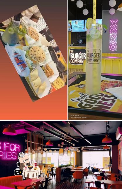 The image of The Burger Company Ranchi’s food and interior