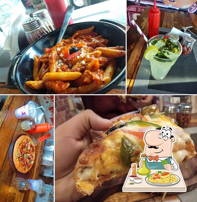 Meals at The ame rock pizza pie