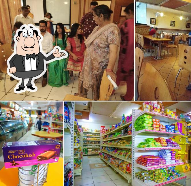 The interior of Taj Super Store Garha Road Jalandhar