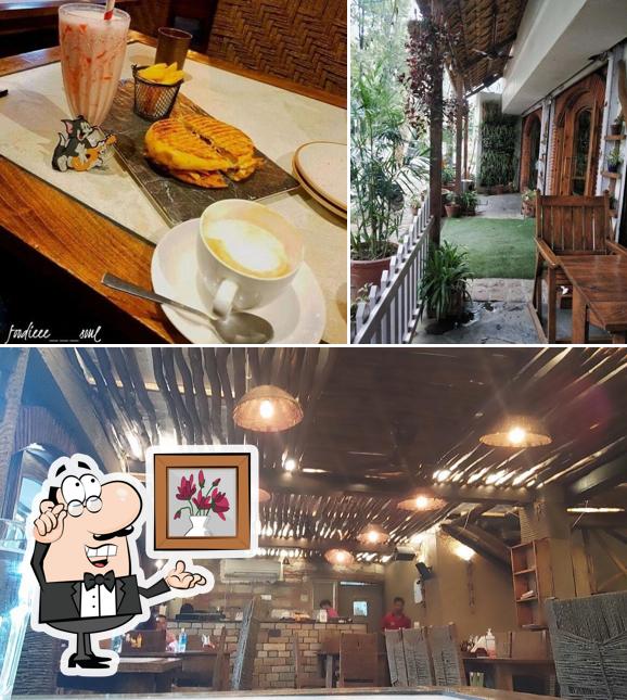 Take a seat at one of the tables at Tavaasa Cafe