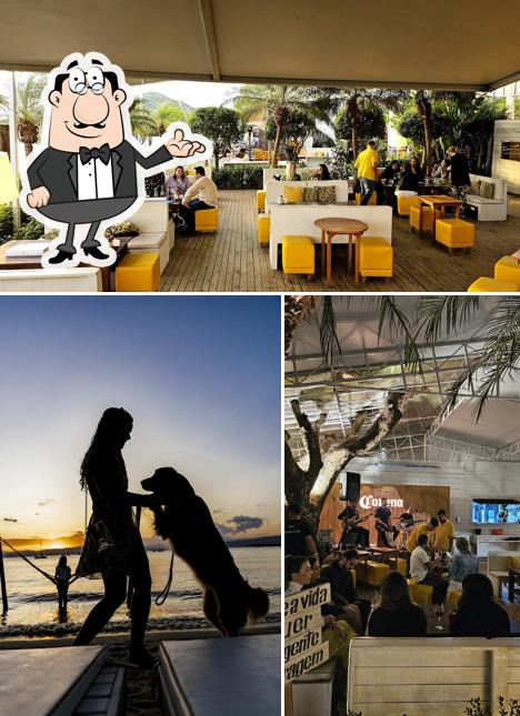 O interior do Feeling Lounge - Restaurante Santo Antônio De Lisboa