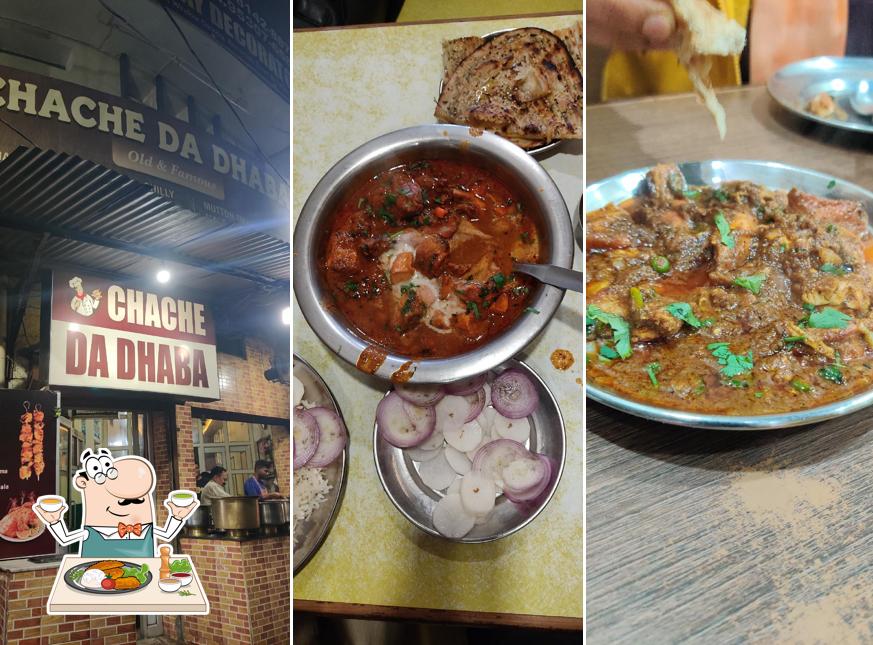 Food at Chache Da Dhaba