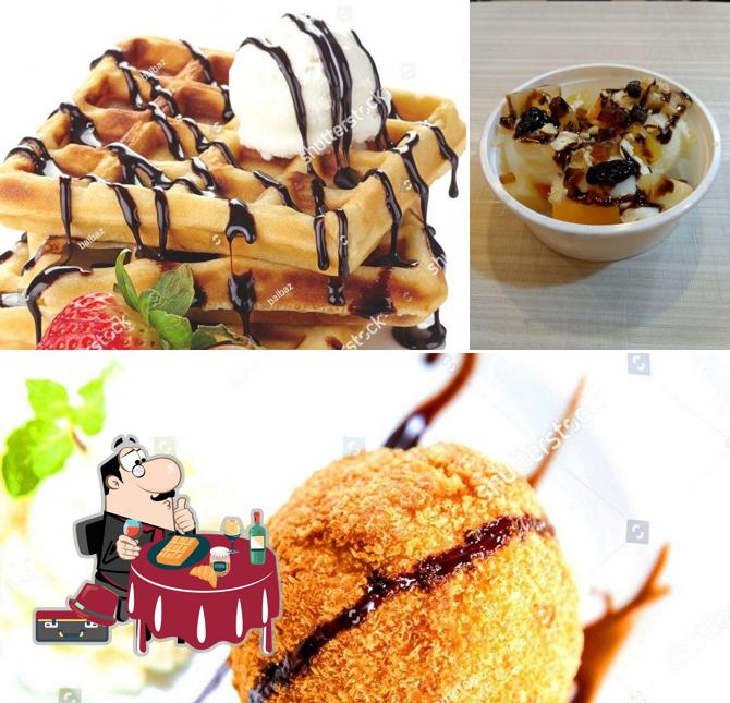 Waffles at Ice & Fries