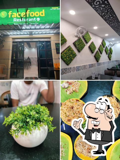 The interior of Face Food