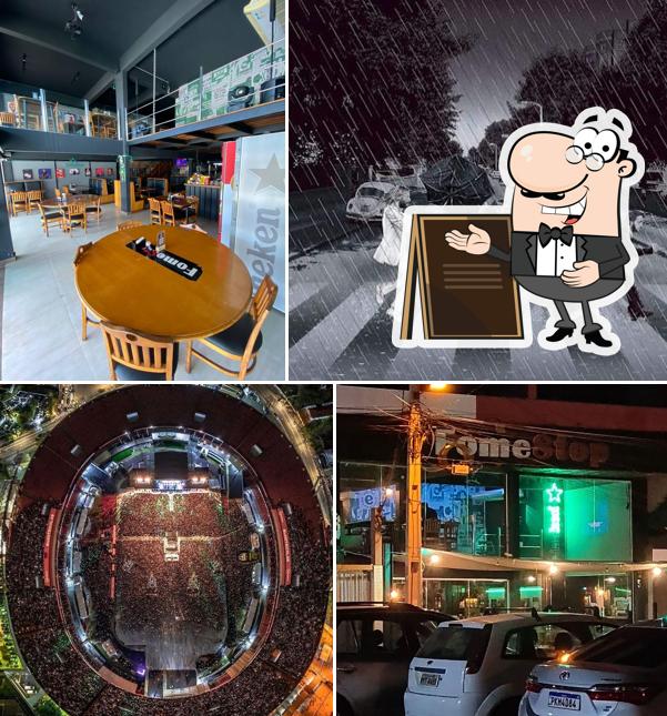 O exterior do Fome Stop - Bar e Restaurante
