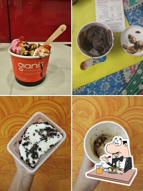 Meals at Giani's Icecream Salt Lake