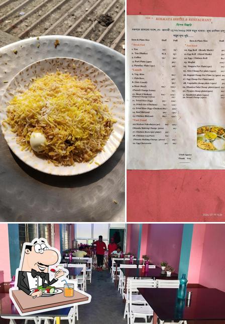 The photo of food and interior at Kolkata Restaurant