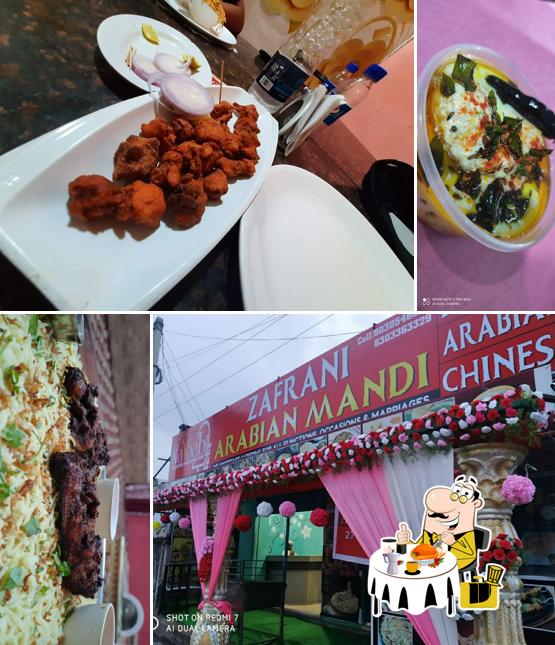Food at Nayaab Restaurant - Zafrani Arabian Mandi