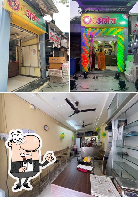 Check out how Amey Pure Veg looks inside