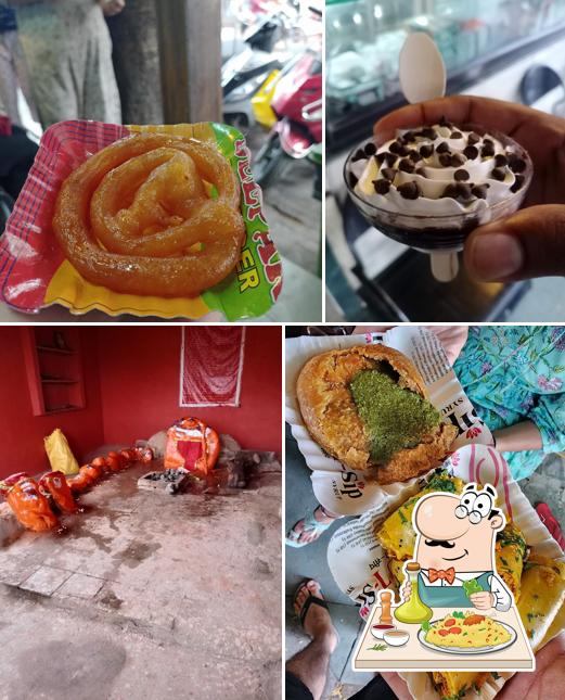 Food at Annapurna sweets bakery