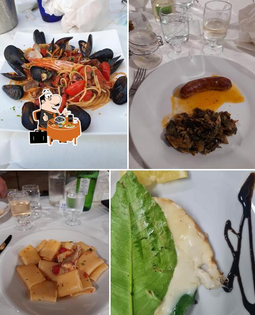 Cozze al Hotel Cristina con piscina