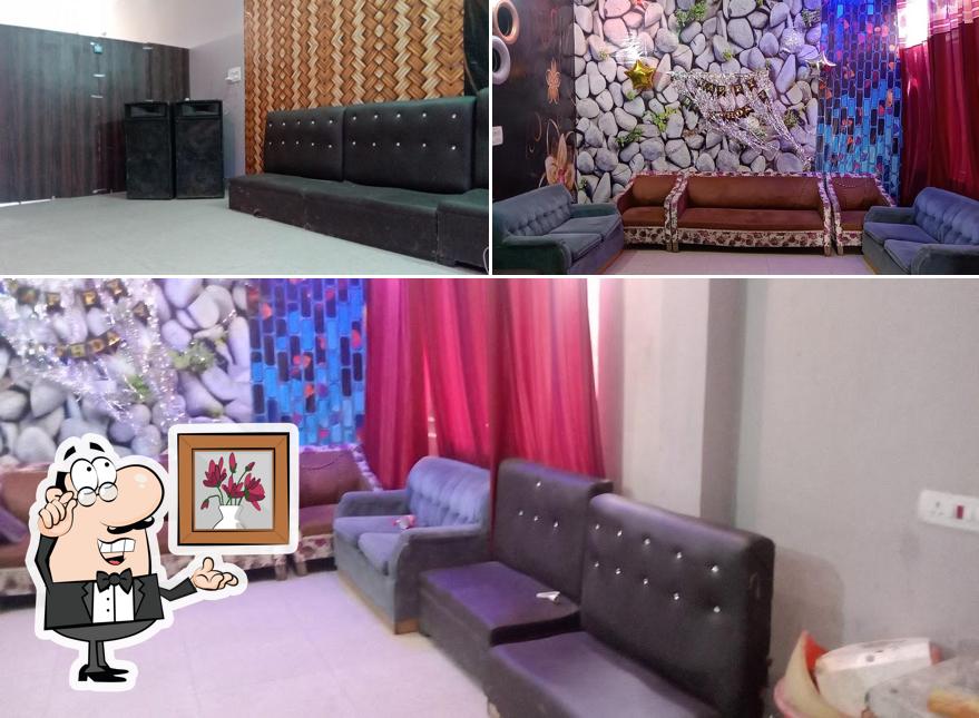 The interior of Karnal club coffee cafe