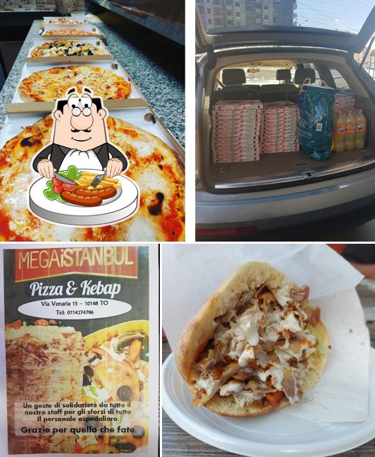 Cibo al Mega Istanbul Pizza e Kebab