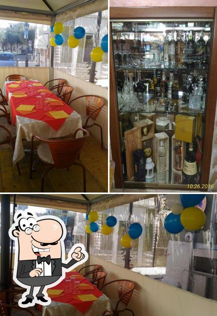 Gli interni di Pizzeria "Central Coffe"