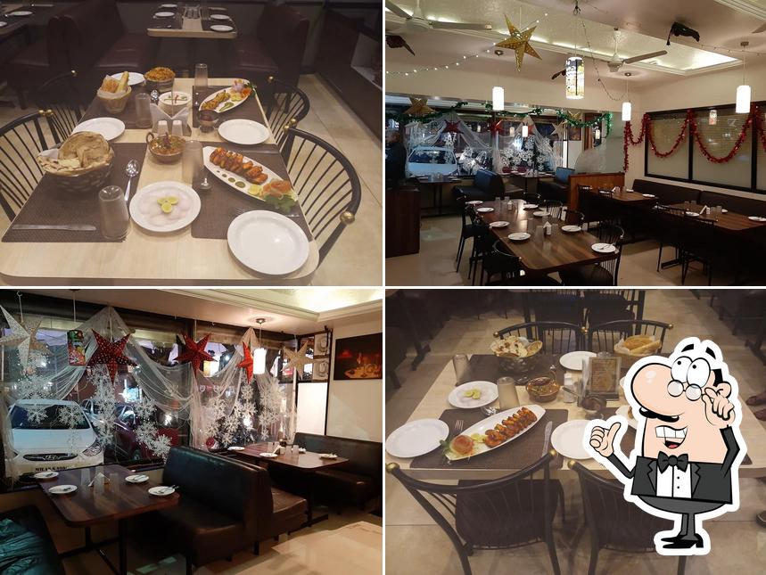 The interior of Saayali Restaurant The interior of Saayali Restaurant