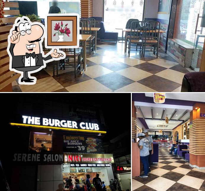 Check out how The Burger Club Rajouri Garden looks inside