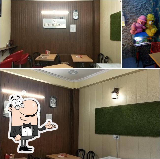 The interior of The Food chase cafe