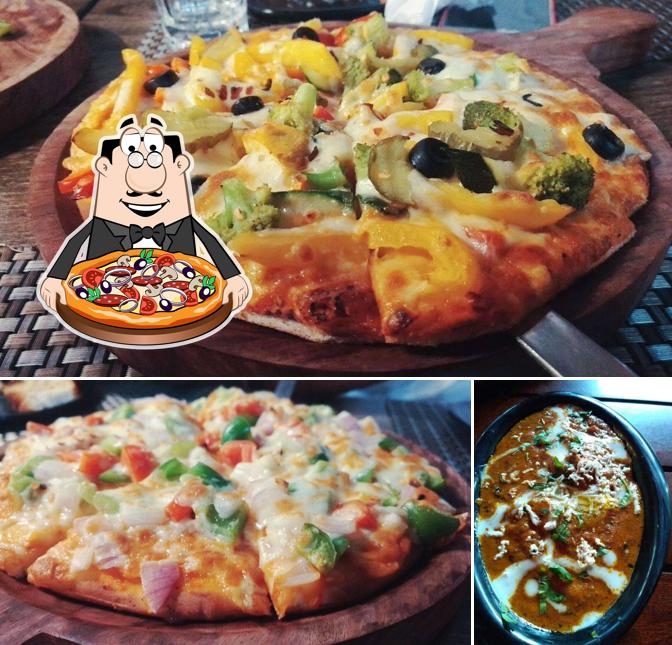 Pick different types of pizza