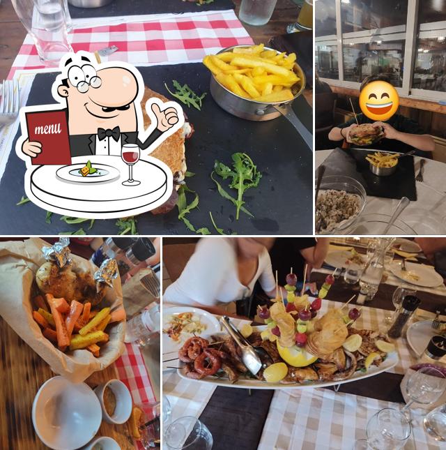 Cibo al Ristorante Cow Boy Bar Contone