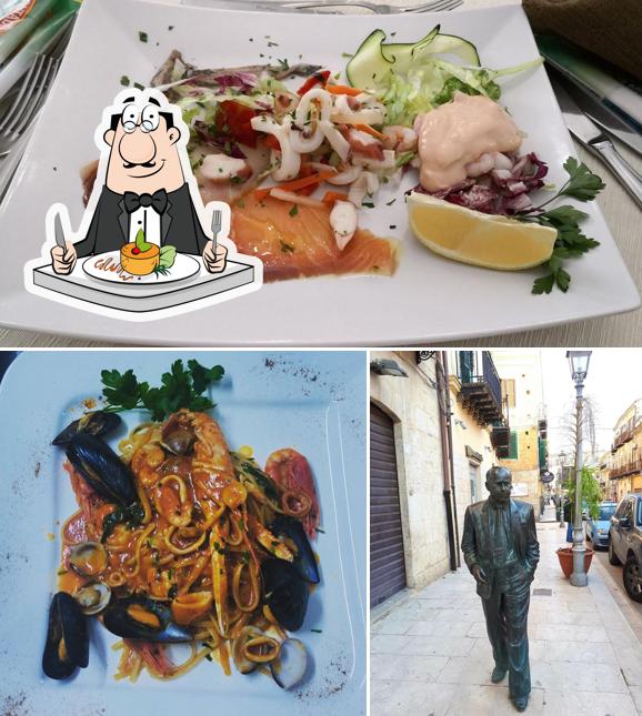 Tra le diverse cose da Ristorante Pizzeria LO ZENZERO (Nuova Gestione) si possono trovare la cibo e esterno