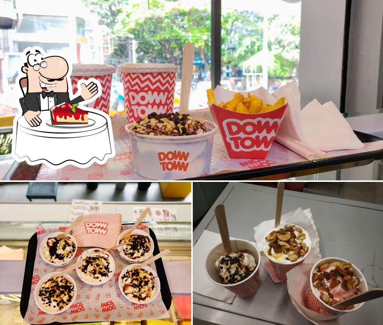 UPTOWN Cafe offers a selection of desserts