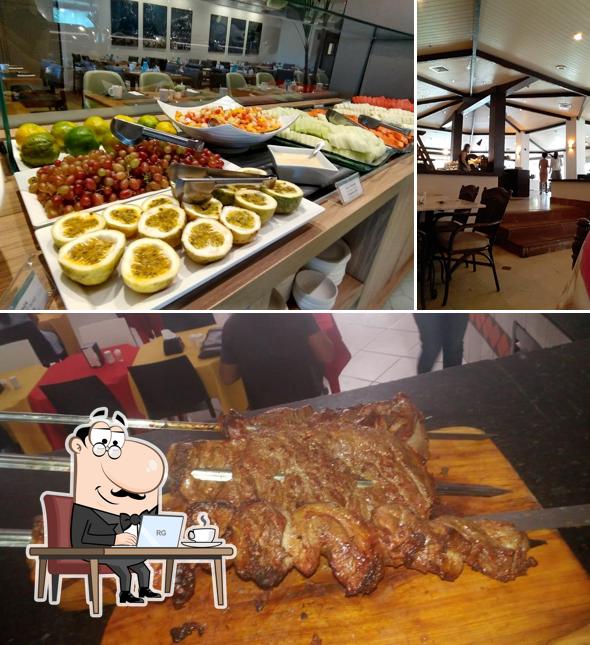 O interior do Restaurant Sabores de Itapuã
