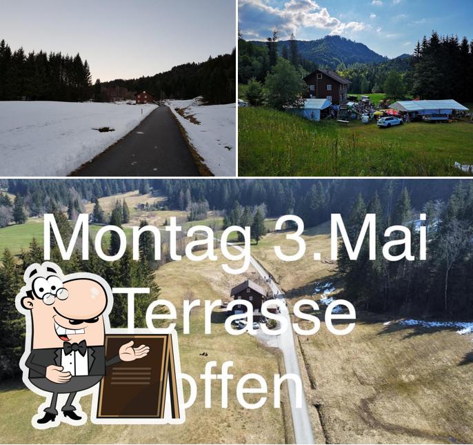 Goditi la vista dagli esterni di Berghaus Dorschnei