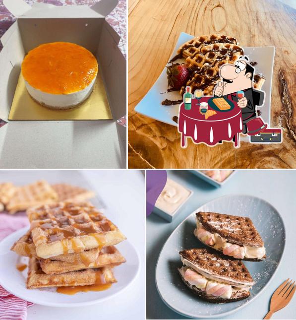 Waffles at Dessertto Cakes and IceCreams