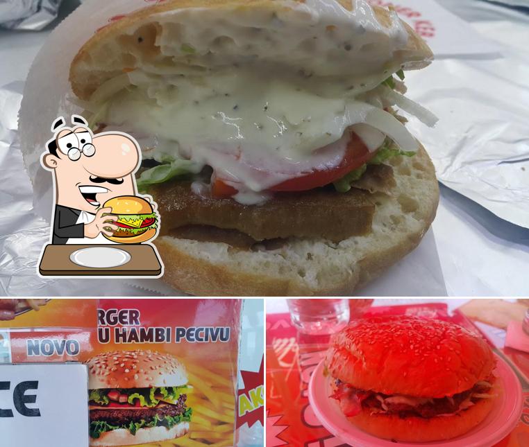Gli hamburger di Fast Food Trampolin potranno soddisfare i gusti di molti