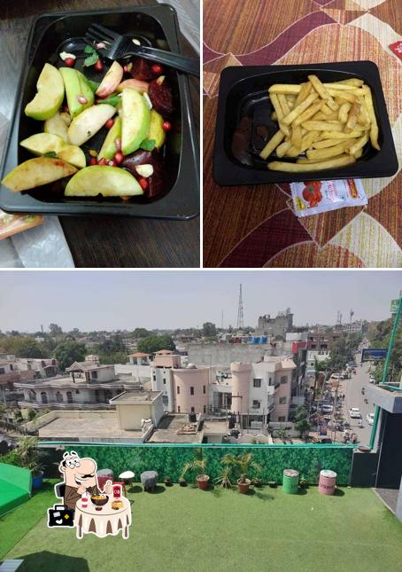 Fitness Cafe is distinguished by food and exterior