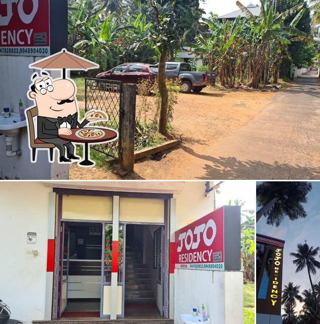 Check out the outside part of JOJO RESIDENCY