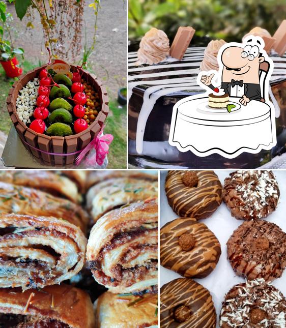 Minerva Bakery serves a variety of sweet dishes