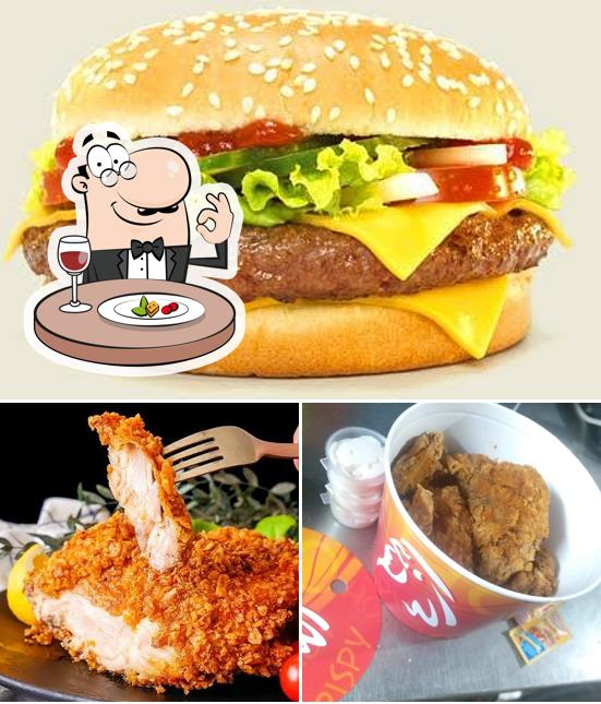 Food at Monster burger