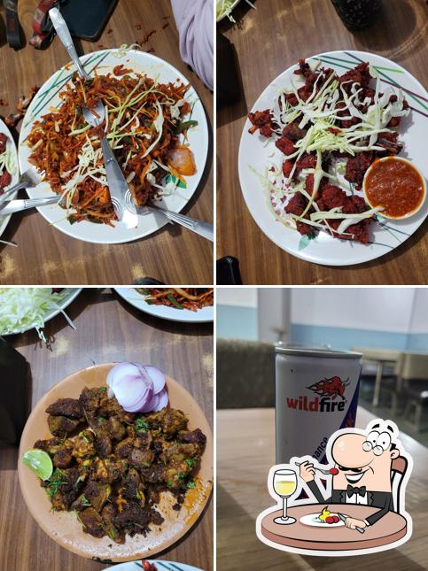 Food at Maya Beer Shop