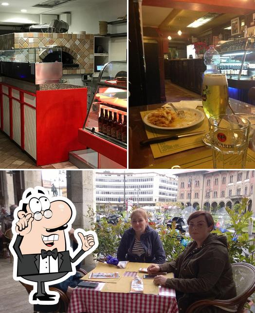 Gli interni di Brasserie La Loggia