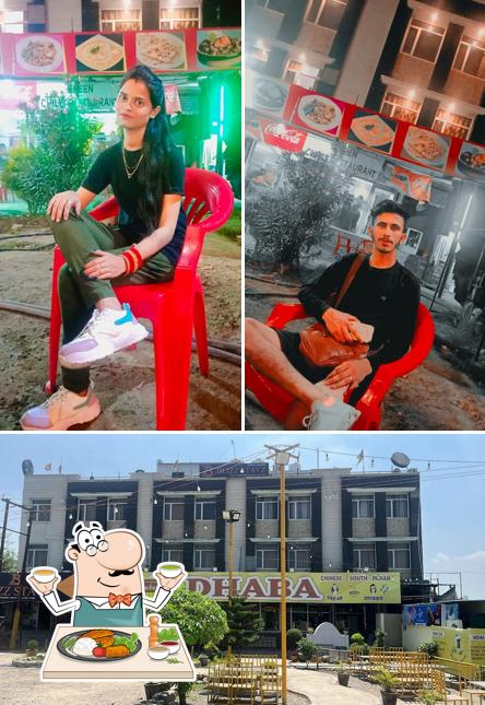 This is the image displaying food and interior at Dubey's - Haridwar