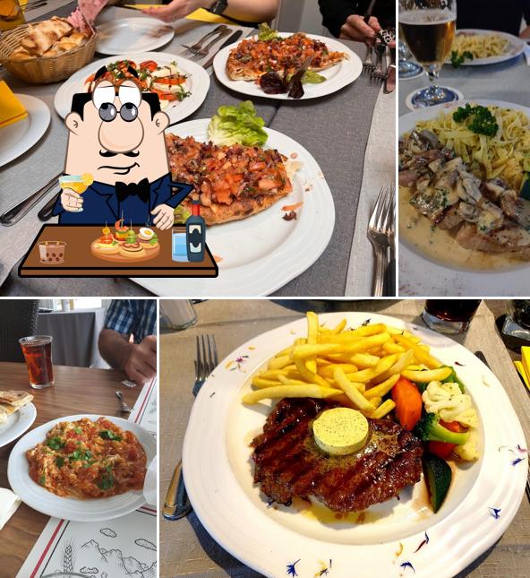 Bruschette al Restaurant Feldschlösschen