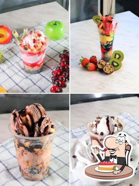 Foodies World serves a number of sweet dishes