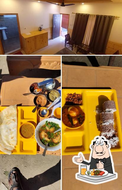 Among various things one can find food and interior at Hotel Lemurian Cafe